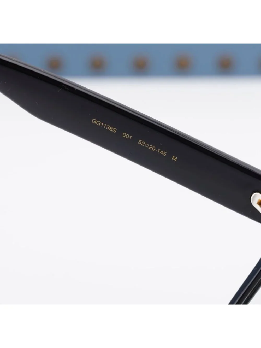 Gucci GG1138S 001 Square Sunglasses – Black / Clear to Grey Photochromic